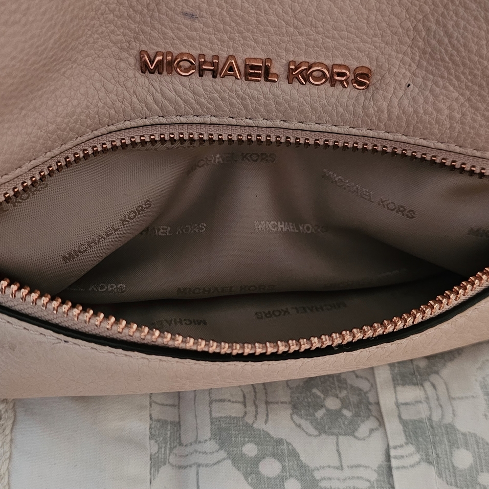 Michael Kors Pinkish-Beige Backpack - Picture 3 of 6